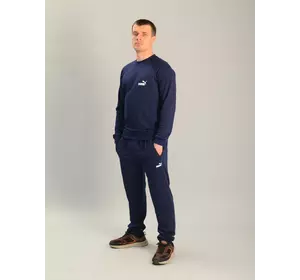 Чоловічий спортивний костюм із регланом puma синій, Ростовка (4 шт)