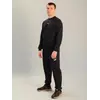 Чоловічий спортивний костюм із світшотом puma чорний, Ростовка (4 шт)