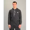 Чоловіча спортивна кофта-кенгуру adidas антрацитова, Ростовка (4 шт)
