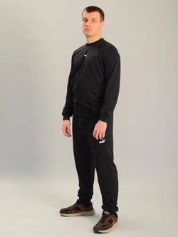 Чоловічий спортивний костюм із світшотом puma чорний, Ростовка (4 шт)