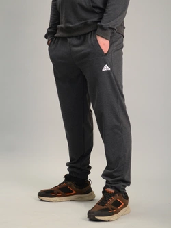 Чоловічі спортивні штани adidas антрацитові, Ростовка (4 шт)