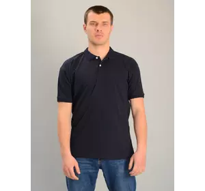 Чоловіча футболка поло темно-синя, Ростовка (5 шт)