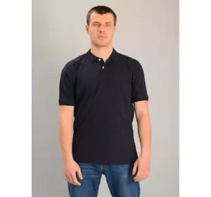 Чоловіча футболка поло темно-синя, Ростовка (5 шт) Чоловіча футболка поло темно-синя, Ростовка (5 шт)