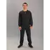 Чоловічий спортивний костюм із світшотом puma антрацитовий (батал), Ростовка (3 шт)