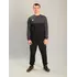 Чоловічий спортивний костюм із світшотом adidas антрацитово-чорний, Ростовка (4 шт)