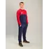 Чоловічий спортивний костюм із світшотом puma бордово-синій, Ростовка (4 шт)