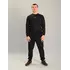Чоловічий спортивний костюм із світшотом nike чорний, Ростовка (4 шт)