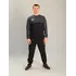 Чоловічий спортивний костюм із світшотом puma антрацитово-чорний, Ростовка (4 шт)